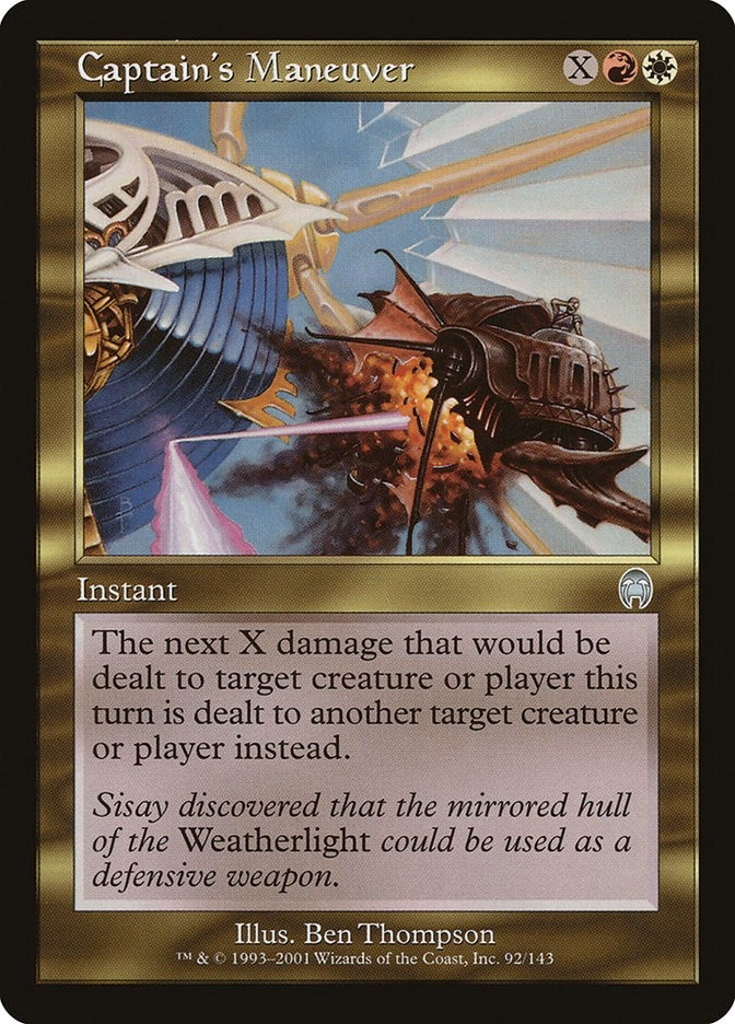 Image for Captain's Maneuver (Apocalypse) (92) - Magic: The Gathering