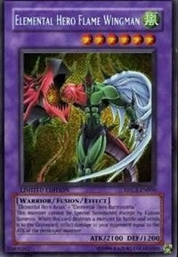 Image for Elemental HERO Flame Wingman (Elemental Hero Collection 1) (EHC1-EN004) - YuGiOh