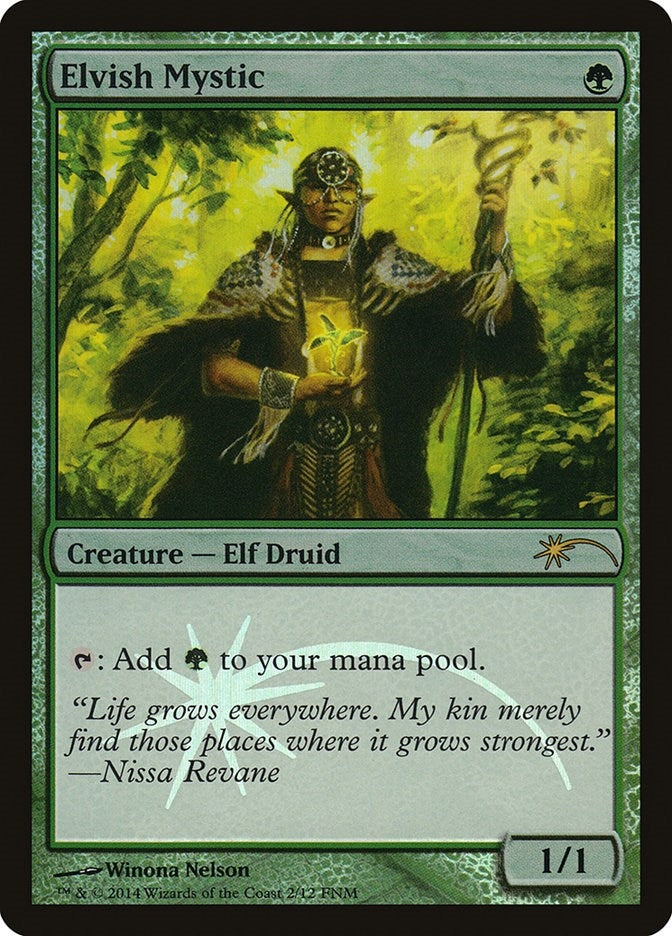Image for Elvish Mystic (FNM Promos) (2) - Magic: The Gathering
