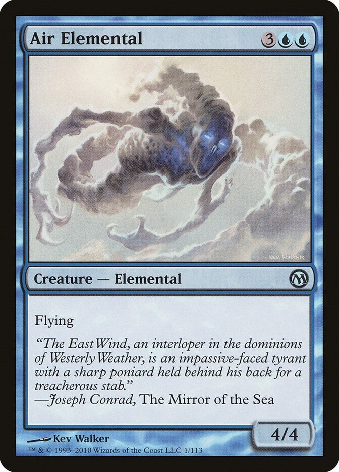 Image for Air Elemental (Duels of the Planeswalkers) (1) - Magic: The Gathering