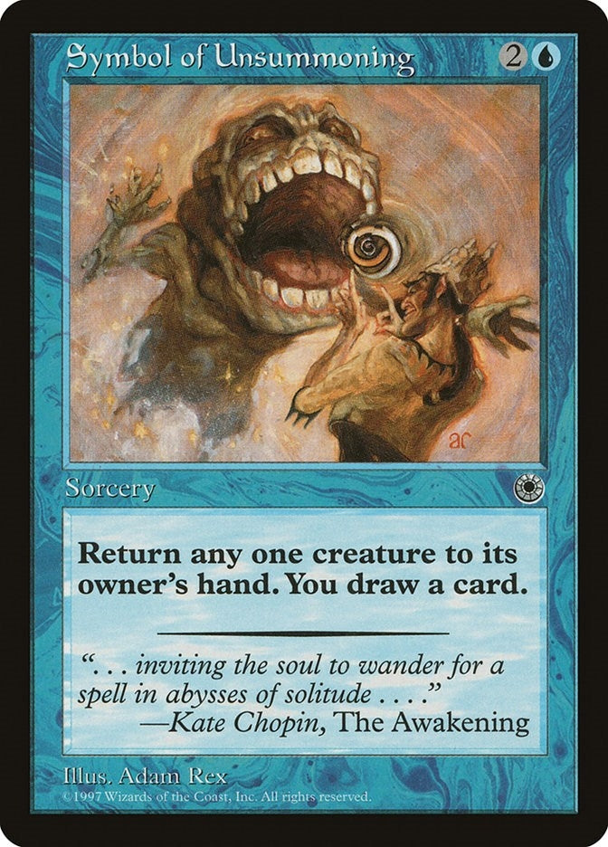 Image for Symbol of Unsummoning (Portal) - Magic: The Gathering