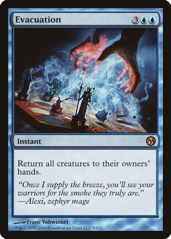 Image for Evacuation (Duels of the Planeswalkers) (9) - Magic: The Gathering