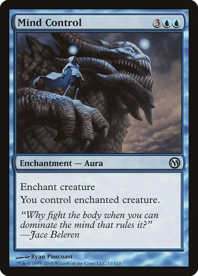 Image for Mind Control (Duels of the Planeswalkers) (11) - Magic: The Gathering