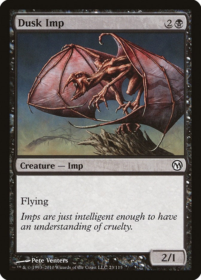 Image for Dusk Imp (Duels of the Planeswalkers) (23) - Magic: The Gathering
