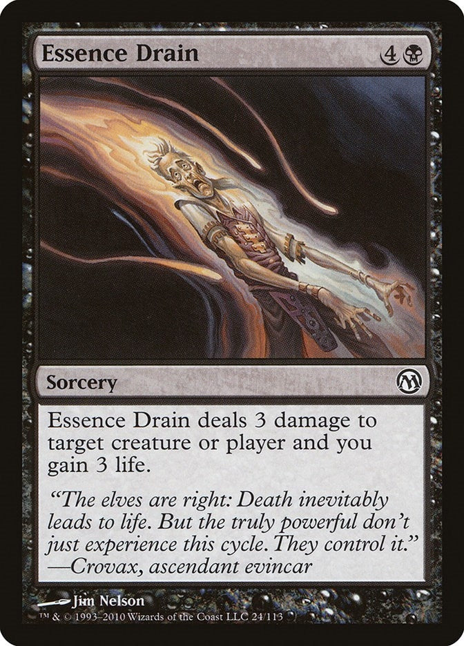 Image for Essence Drain (Duels of the Planeswalkers) (24) - Magic: The Gathering
