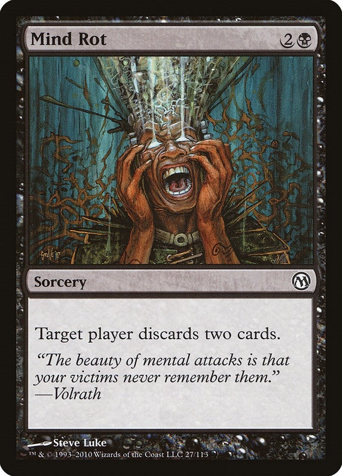 Image for Mind Rot (Duels of the Planeswalkers) (27) - Magic: The Gathering