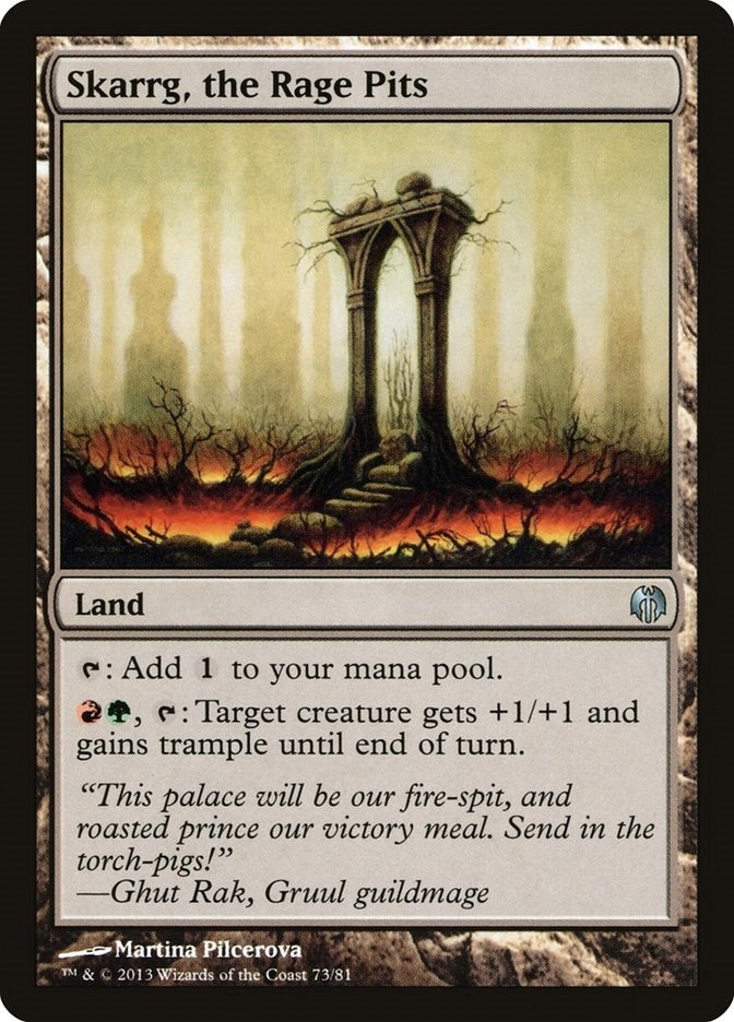 Image for Skarrg, the Rage Pits (Duel Decks: Heroes vs. Monsters) (73) - Magic: The Gathering