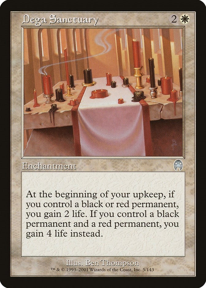 Image for Dega Sanctuary (Apocalypse) (5) - Magic: The Gathering