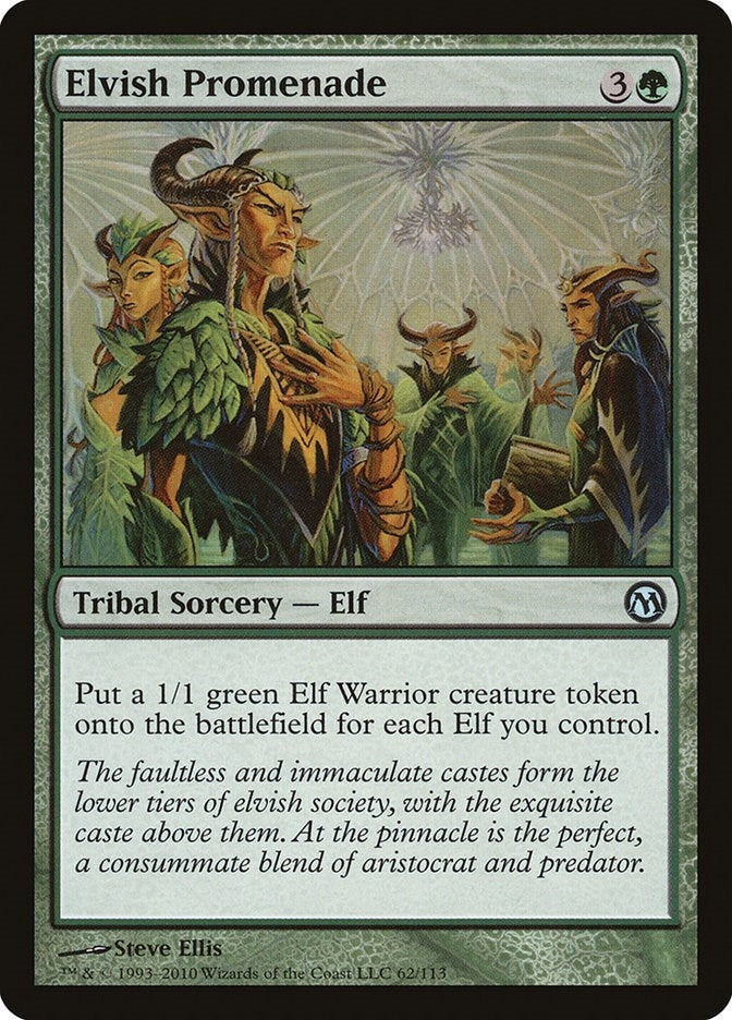 Image for Elvish Promenade (Duels of the Planeswalkers) (62) - Magic: The Gathering