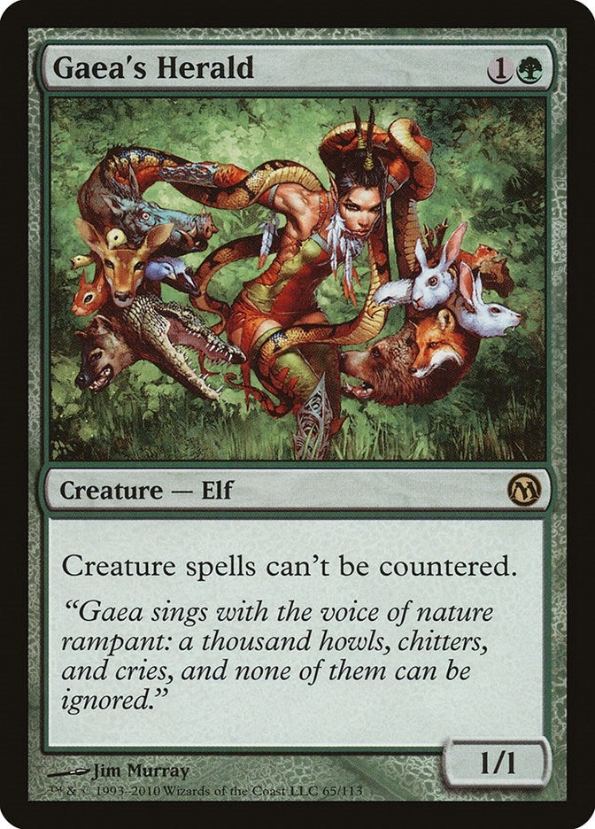 Image for Gaea's Herald (Duels of the Planeswalkers) (65) - Magic: The Gathering