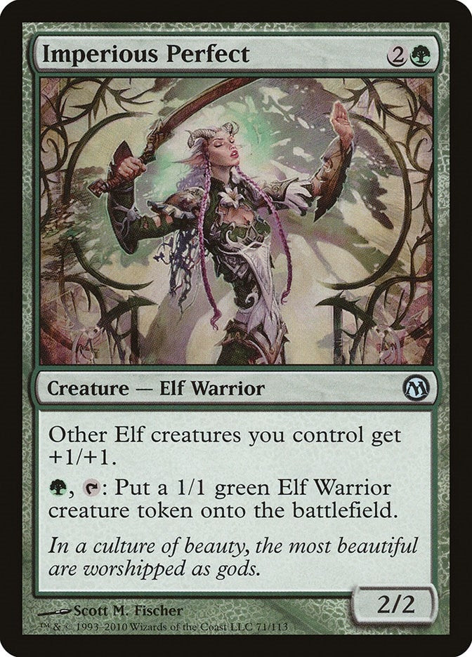 Image for Imperious Perfect (Duels of the Planeswalkers) (71) - Magic: The Gathering
