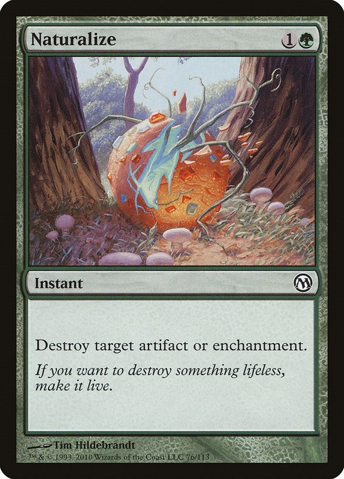 Image for Naturalize (Duels of the Planeswalkers) (76) - Magic: The Gathering