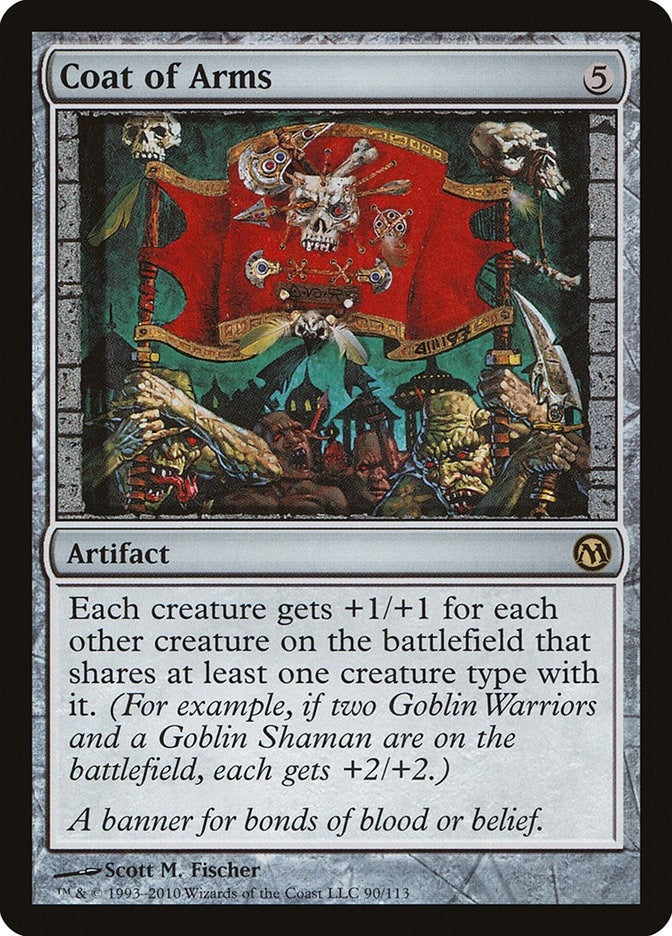Image for Coat of Arms (Duels of the Planeswalkers) (90) - Magic: The Gathering
