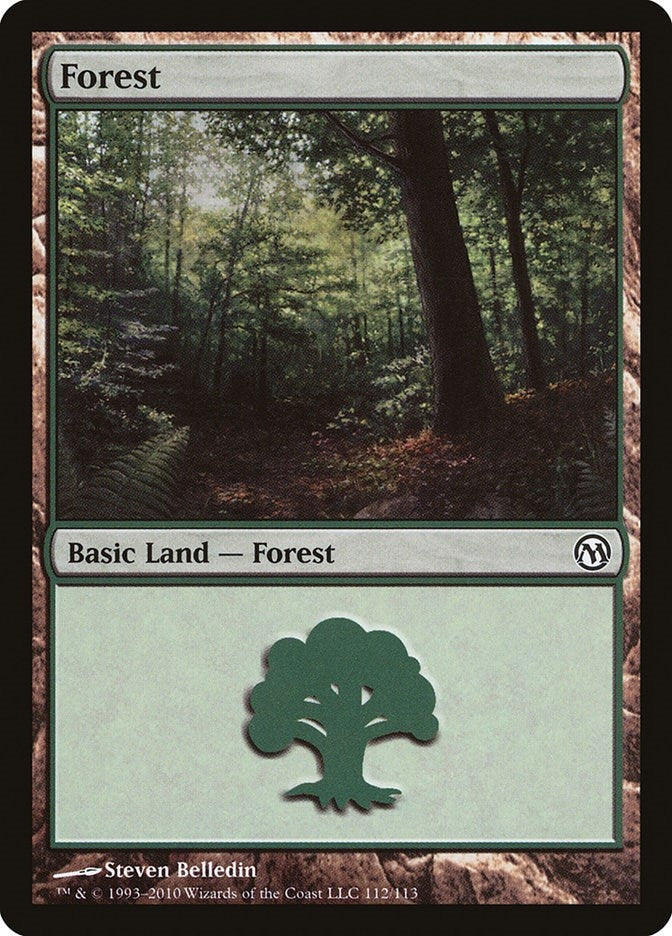 Image for Forest (112) (Duels of the Planeswalkers) (112) - Magic: The Gathering