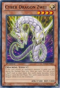 Image for Cyber Dragon Zwei (Structure Deck: Cyber Dragon Revolution) (SDCR-EN004) - YuGiOh