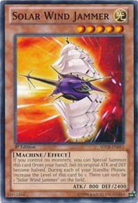 Image for Solar Wind Jammer (Structure Deck: Cyber Dragon Revolution) (SDCR-EN013) - YuGiOh