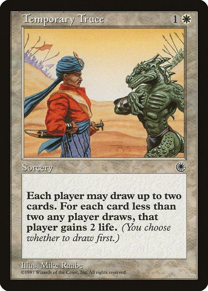 Image for Temporary Truce (Portal) - Magic: The Gathering