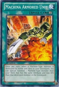 Image for Machina Armored Unit (Structure Deck: Cyber Dragon Revolution) (SDCR-EN028) - YuGiOh