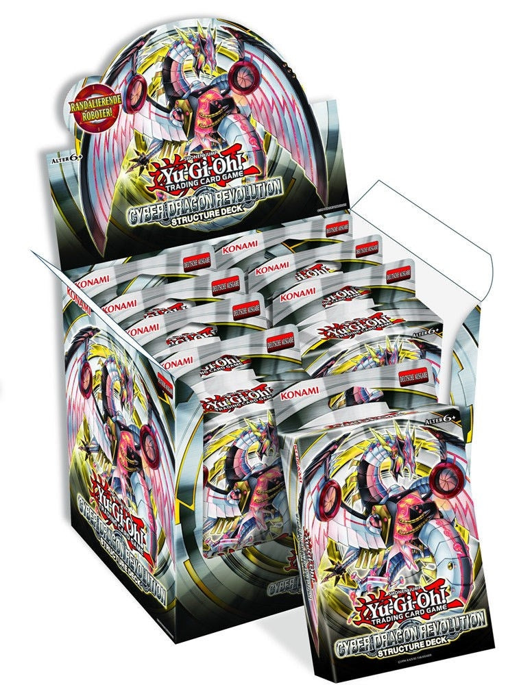 Image for Cyber Dragon Revolution Structure Deck Display [Unlimited Edition] - YuGiOh