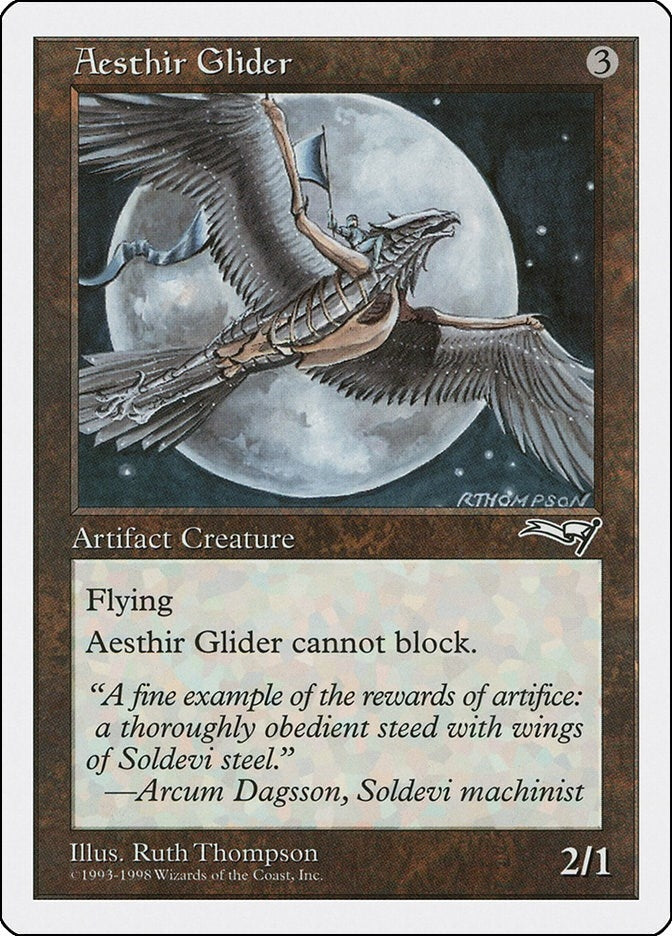 Image for Aesthir Glider (Anthologies) (19) - Magic: The Gathering