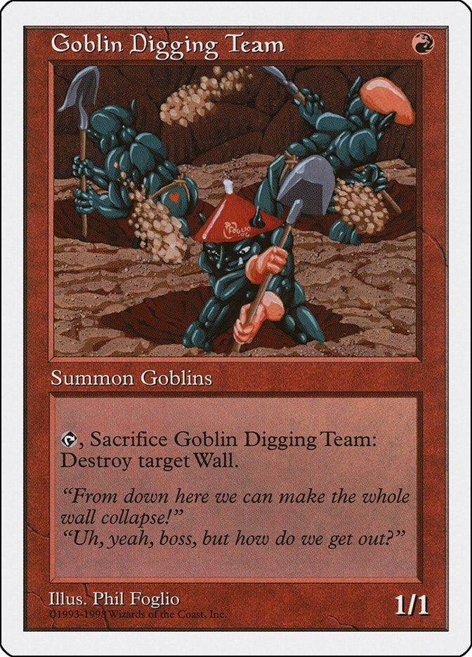 Image for Goblin Digging Team (Anthologies) (28) - Magic: The Gathering