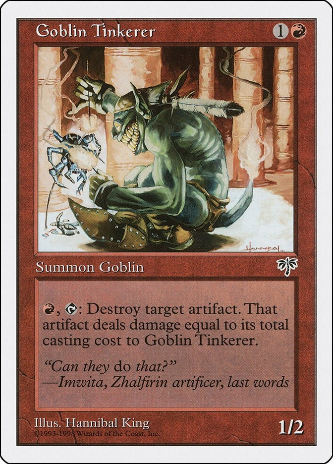 Image for Goblin Tinkerer (Anthologies) (32) - Magic: The Gathering