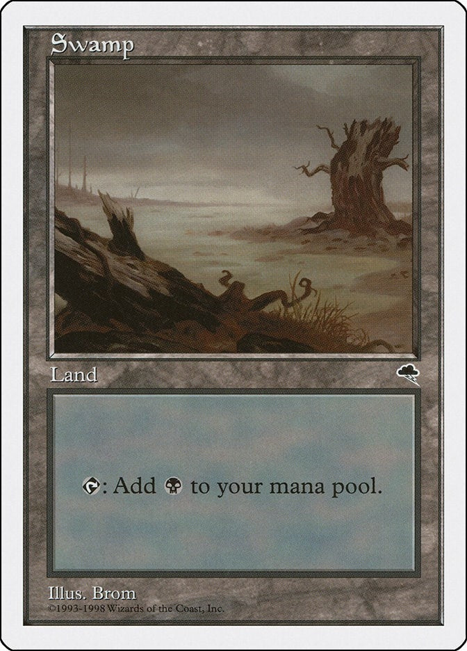 Image for Swamp (Tempest) (Anthologies) (43) - Magic: The Gathering