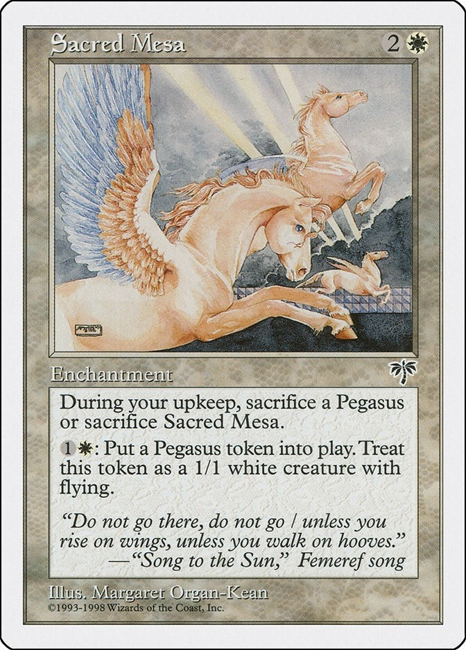 Image for Sacred Mesa (Anthologies) (47) - Magic: The Gathering