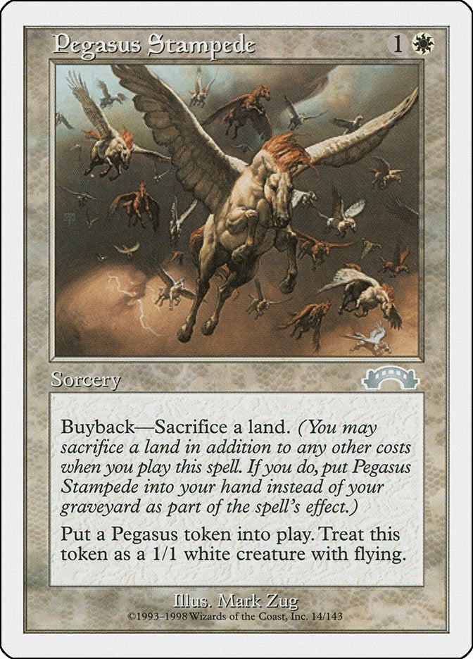 Image for Pegasus Stampede (Anthologies) (14) - Magic: The Gathering
