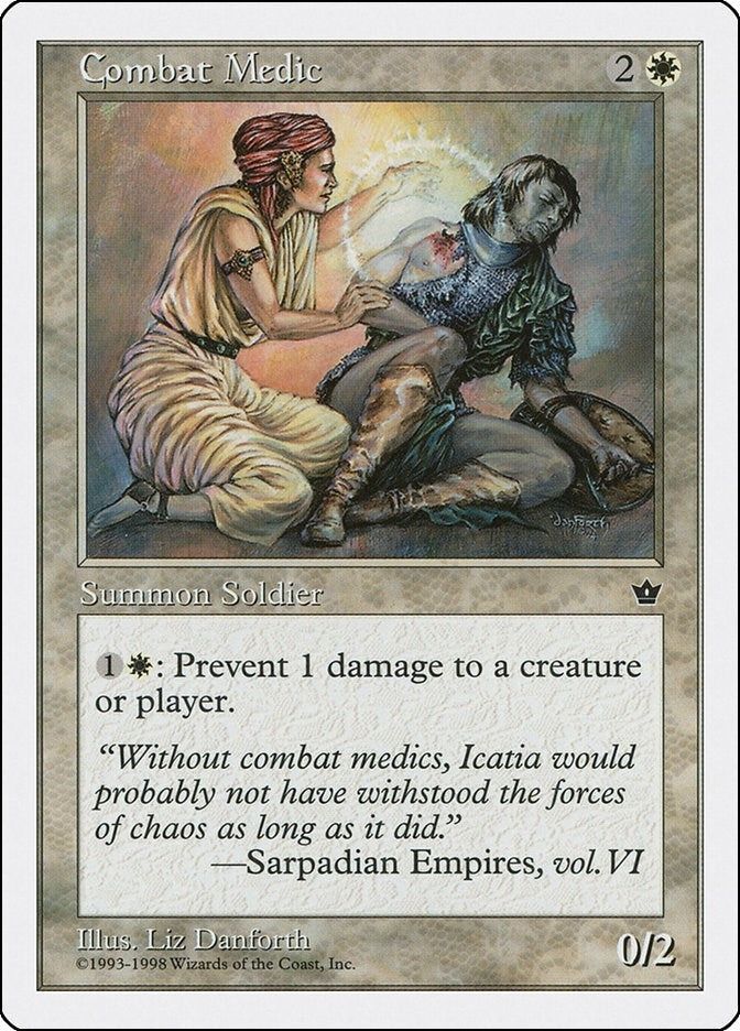 Image for Combat Medic (Anthologies) (74) - Magic: The Gathering