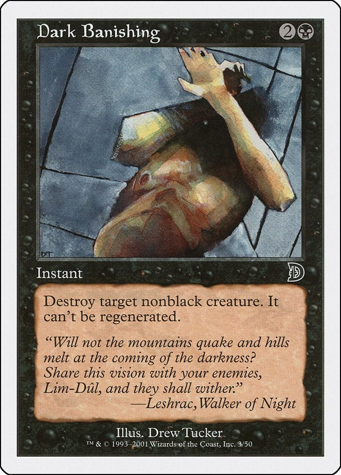 Image for Dark Banishing (Deckmasters Garfield vs Finkel) (3) - Magic: The Gathering