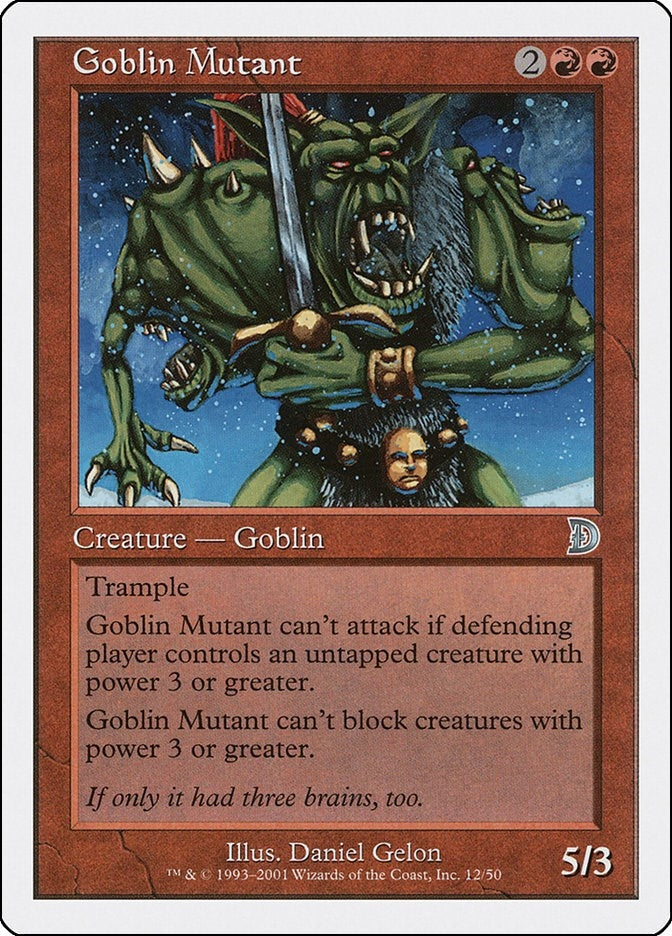 Image for Goblin Mutant (Deckmasters Garfield vs Finkel) (12) - Magic: The Gathering