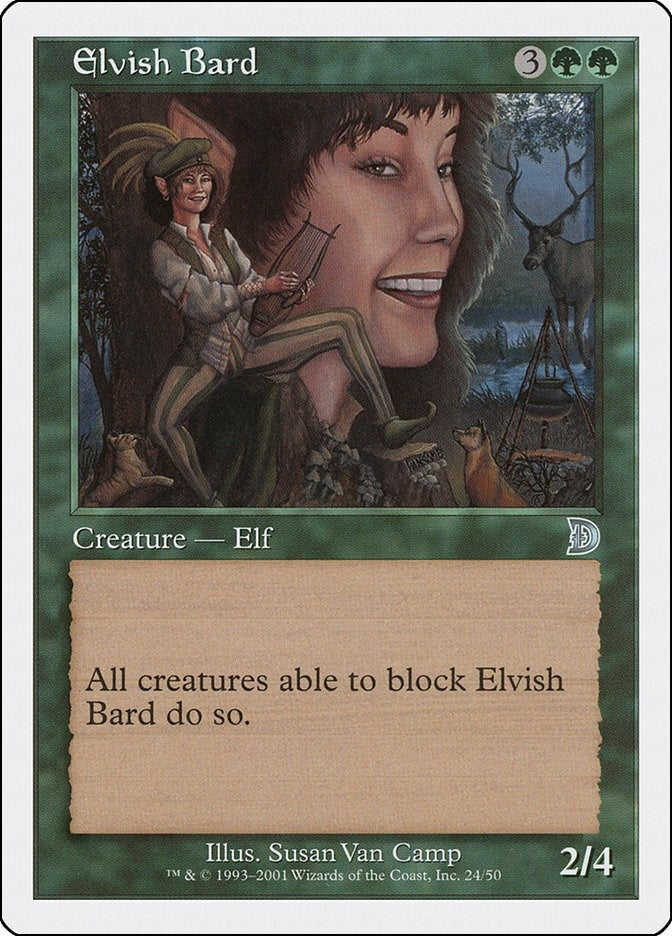 Image for Elvish Bard (Deckmasters Garfield vs Finkel) (24) - Magic: The Gathering