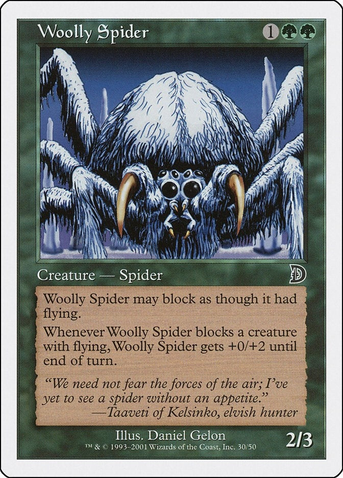 Image for Woolly Spider (Deckmasters Garfield vs Finkel) (30) - Magic: The Gathering