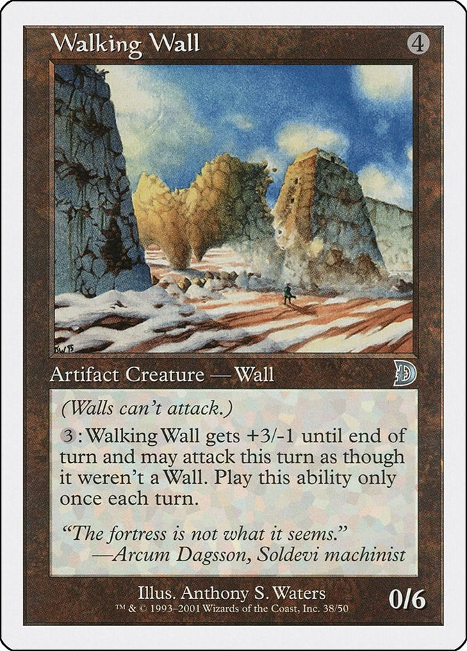 Image for Walking Wall (Deckmasters Garfield vs Finkel) (38) - Magic: The Gathering