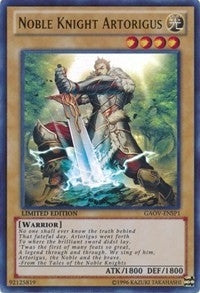 Image for Noble Knight Artorigus (GAOV-ENSP1) (Galactic Overlord) (GAOV-ENSP1) - YuGiOh