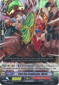 Image for Iron Fan Eradicator, Nirrti (BT12: Binding Force of the Black Rings) (BT12/013EN) - Cardfight Vanguard