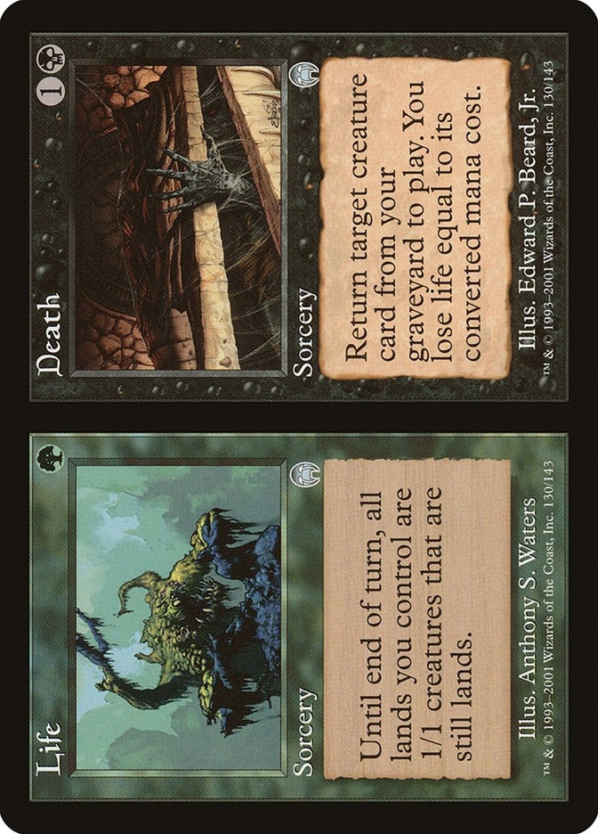 Image for Life // Death (Apocalypse) (130) - Magic: The Gathering