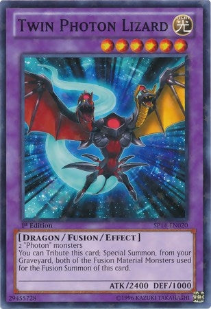 Image for Twin Photon Lizard (Starfoil) (Star Pack 2014) (SP14-EN020) - YuGiOh