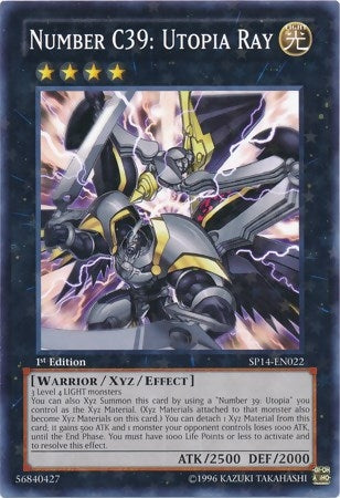Image for Number C39: Utopia Ray (Starfoil) (Star Pack 2014) (SP14-EN022) - YuGiOh