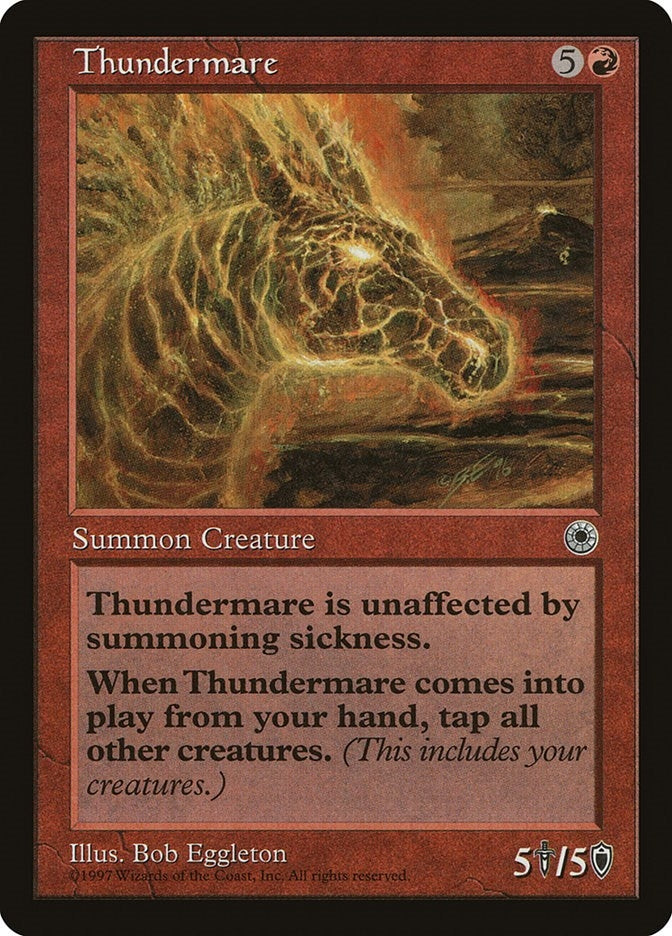 Image for Thundermare (Portal) - Magic: The Gathering