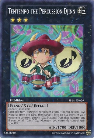 Image for Temtempo the Percussion Djinn (Starfoil) (Star Pack 2014) (SP14-EN029) - YuGiOh