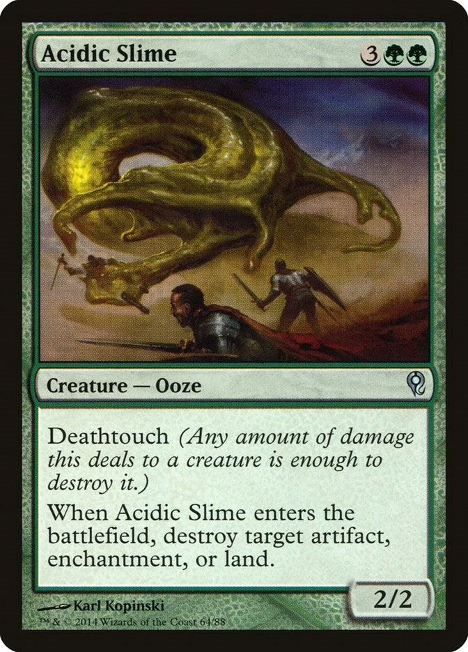 Image for Acidic Slime (Duel Decks: Jace vs. Vraska) (64) - Magic: The Gathering