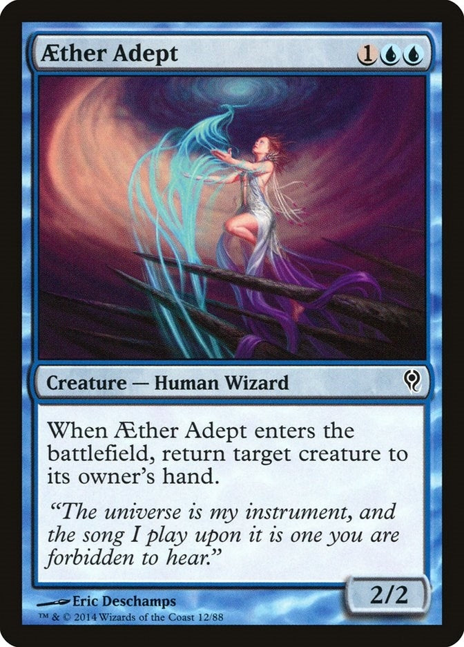 Image for Aether Adept (Duel Decks: Jace vs. Vraska) (12) - Magic: The Gathering