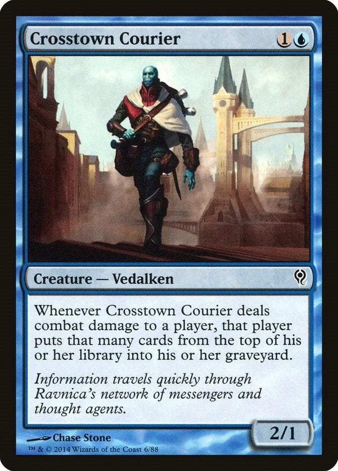 Image for Crosstown Courier (Duel Decks: Jace vs. Vraska) (6) - Magic: The Gathering