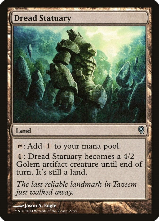 Image for Dread Statuary (Duel Decks: Jace vs. Vraska) (35) - Magic: The Gathering