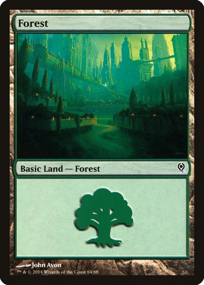 Image for Forest (84) (Duel Decks: Jace vs. Vraska) (84) - Magic: The Gathering