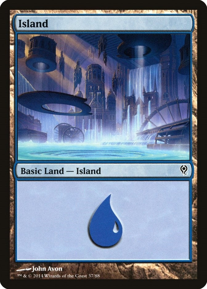 Image for Island (37) (Duel Decks: Jace vs. Vraska) (37) - Magic: The Gathering