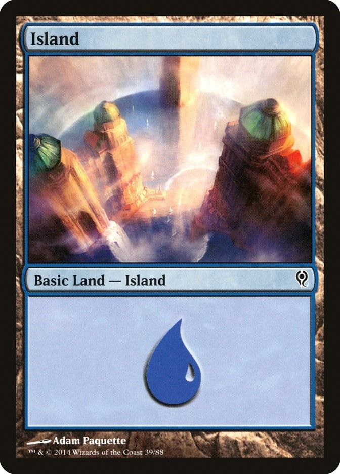 Image for Island (39) (Duel Decks: Jace vs. Vraska) (39) - Magic: The Gathering
