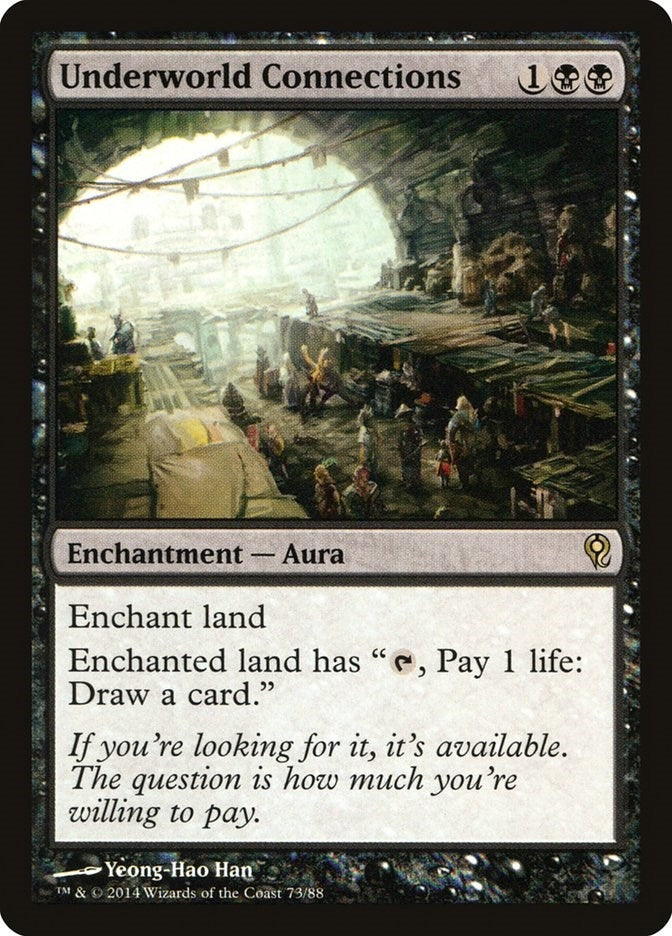 Image for Underworld Connections (Duel Decks: Jace vs. Vraska) (73) - Magic: The Gathering
